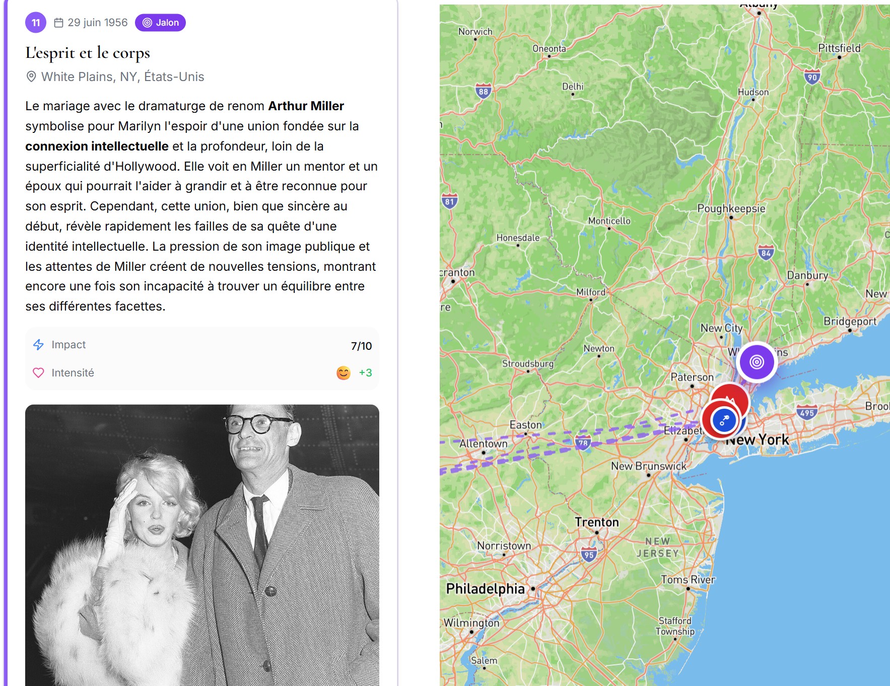 Un positionnement rendu visible