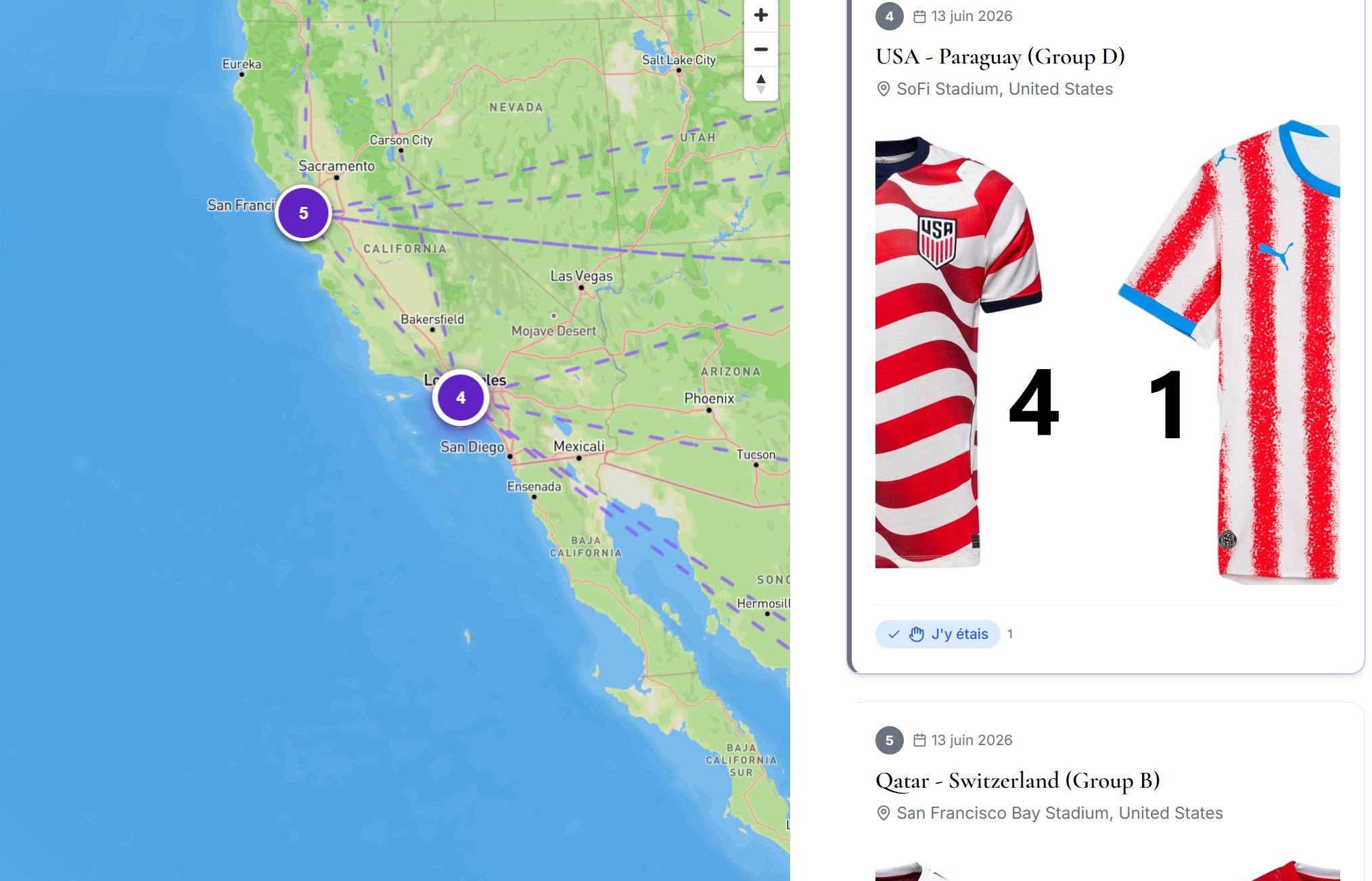 Map mode: your geolocated journey